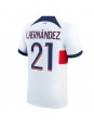 Paris Saint-Germain Lucas Hernandez #21 Venkovní Dres 2023-24 Krátký Rukáv
